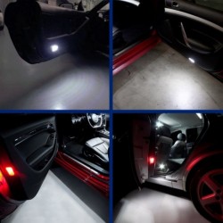 2x LED lighting door to a4 allroad (8kh, b8)