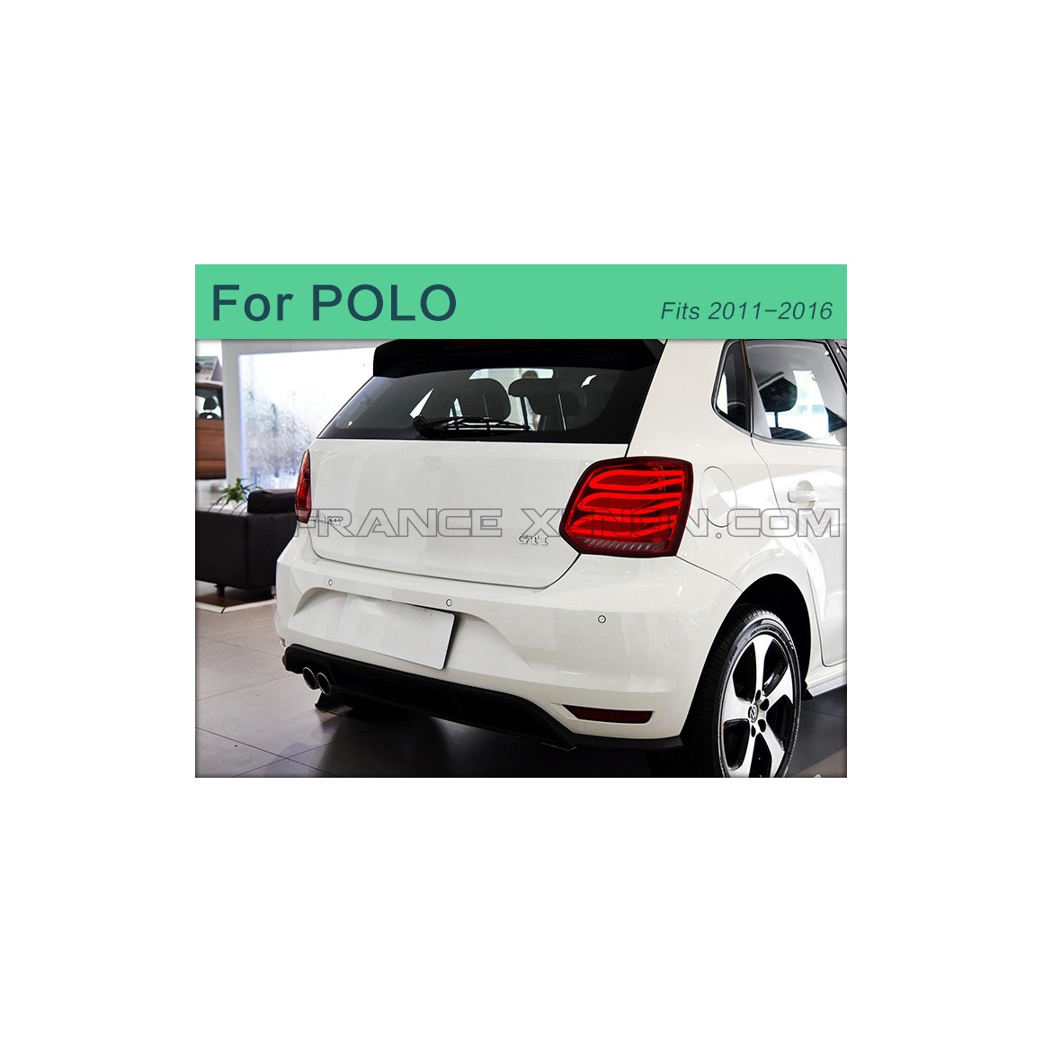LUZES TRASEIRAS DINÂMICAS POLO 6R 6C FACELIFT