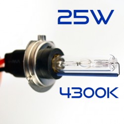 La sostituzione della lampada H7 4300K ​​25w in metallo