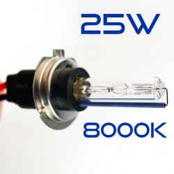 Spare bulb h7 8000k 25w metal