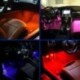 2x LED lighting pedal and foot for Volkswagen multivan v (7