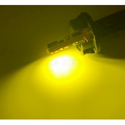 1 x 4-bulb W5W yellow LED super canbus 208lms xenled