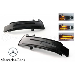 Repetidores LED dinámico contraluz desplazamiento clase Mercedes, cla, c, b,