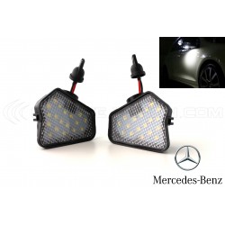 Pack 2 LED Lights Mirror Mercedes Classe A W176 / B W242 W246 / C W204 / W212 W221 W219 W117 W209 W156