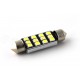 1 x BOMBILLAS C10W 12 LED Canbus 95Lms XENLED