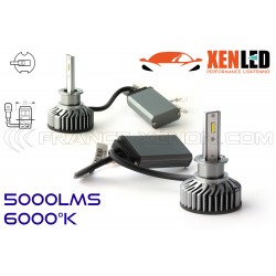 bombillas LED Kit h3 FF2 rotos - 5000lms - 6000 ° K - Mini tamaño
