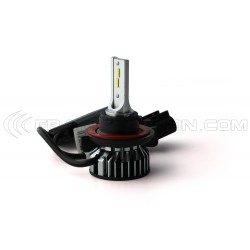 Kit AMPOULES H13 bi-LED Ventilées FF2 - 5000/6000Lms - 6000°K - Taille Mini