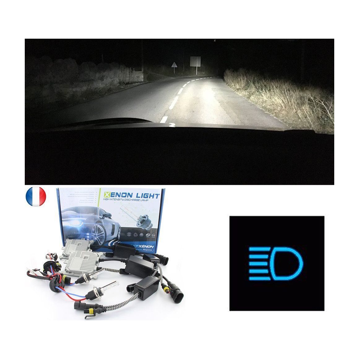 Feux de route xénon PUNTO Van (176L) - FIAT