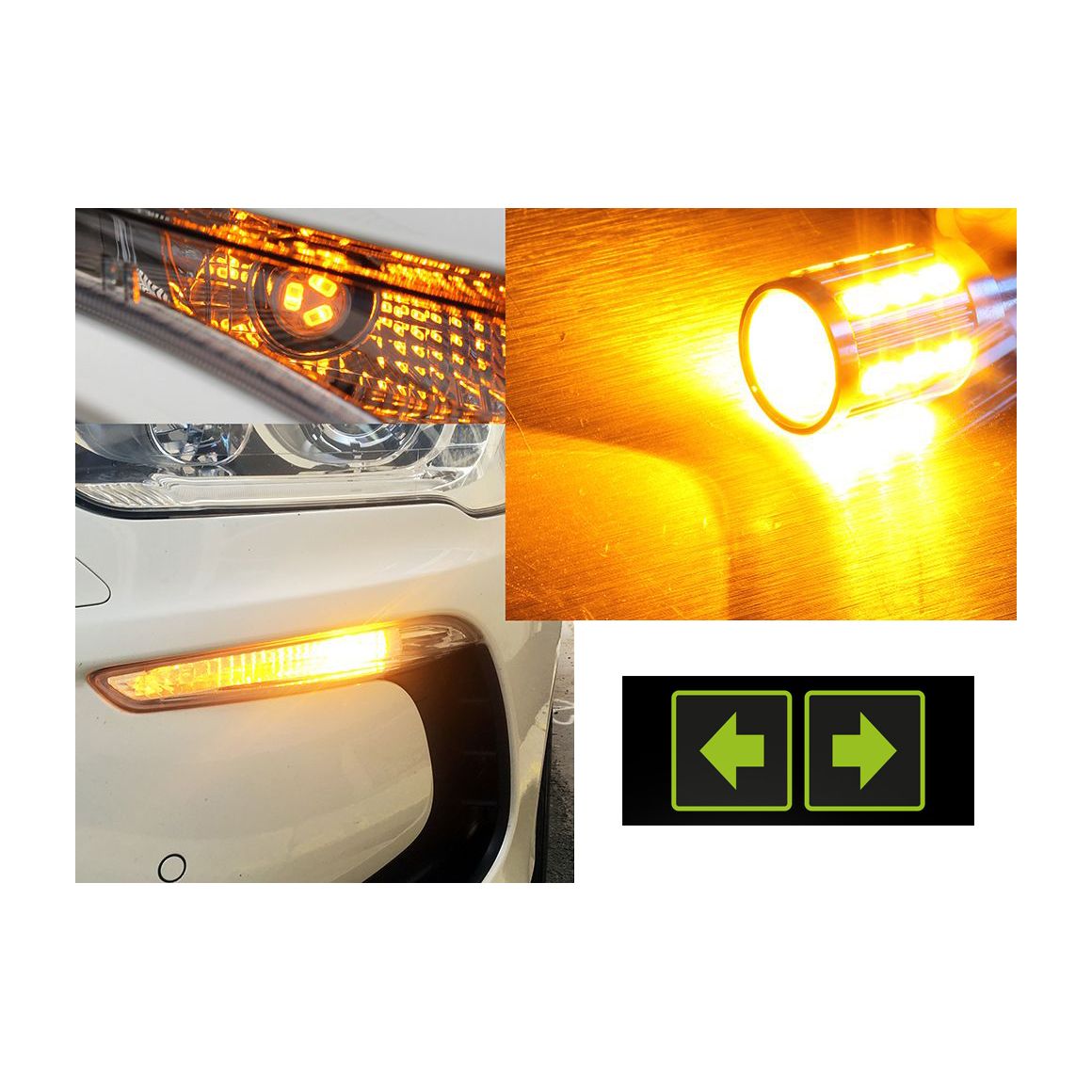 Pack Clignotant avant LED pour Honda Prelude (4g)