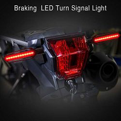 Flashing + Brake LED Lights Moto Sequential NightX V3.0