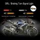 Flashing + Brake LED Lights Moto Sequential NightX V3.0