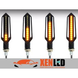 NightX V3.0 sekventielle LED-blinklys til motorcykel