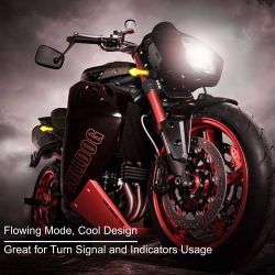 Flashing LED Scrolling Moto Arrow sequential LS12LED