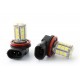 Bombilla LED H11 SMD 27 LED - PGJ19-2 - 12V - Bombilla de señalización - Luces de circulación diurna - Luz antiniebla LED