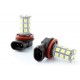 2 x bombillas H8 LED SMD 18 LED 12v - Blanco - Lámpara de señalización