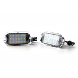 Packen Sie 2 Module LED-Beleuchtungstüren VW - Golf 3/4 / BORA / BEETLE / SHARAN / TOURAN