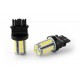 2x 18 bombillas LED SMD - P27/7W - Blanco 12V - Doble intensidad