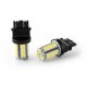 2 x 18 lâmpadas LED SMD - P27/7W - Brancas 12V - Dupla intensidade