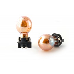 2 x Bulbs PWY24W Chrome Amber 24W 12V