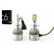 2 x Bombillas LED H7 Ventiladas COB C6 - 3800Lm - 12V / 24V - Lámparas LED