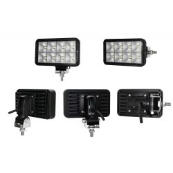 LED arbejdslys rektangel 40W 4x6" bred stråle til motorcykel scooter Quad - CREE
