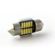 1 x LAMPADINA 10 LED 180° CANBUS - C3W 31mm Plafoniera LED 12V