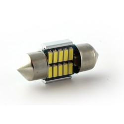 1 x 10 bombilla LED 180 ° CANBUS - 31mm C3W