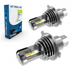 lampadine 2x h4 bi-LED Terminator3 all-in-one reale canbus 3200lms - xe