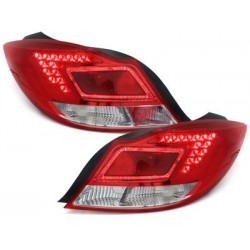 2x blocks taillights LED opel insignia 11.08+ _ red / crystal