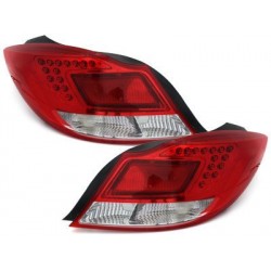 2x blocks taillights LED opel insignia 11.08+ _ red / crystal