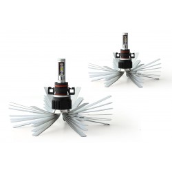 2 x Ampoules H16 5202 XL6S 55W - 4600Lm - Courtes - 12V/24V