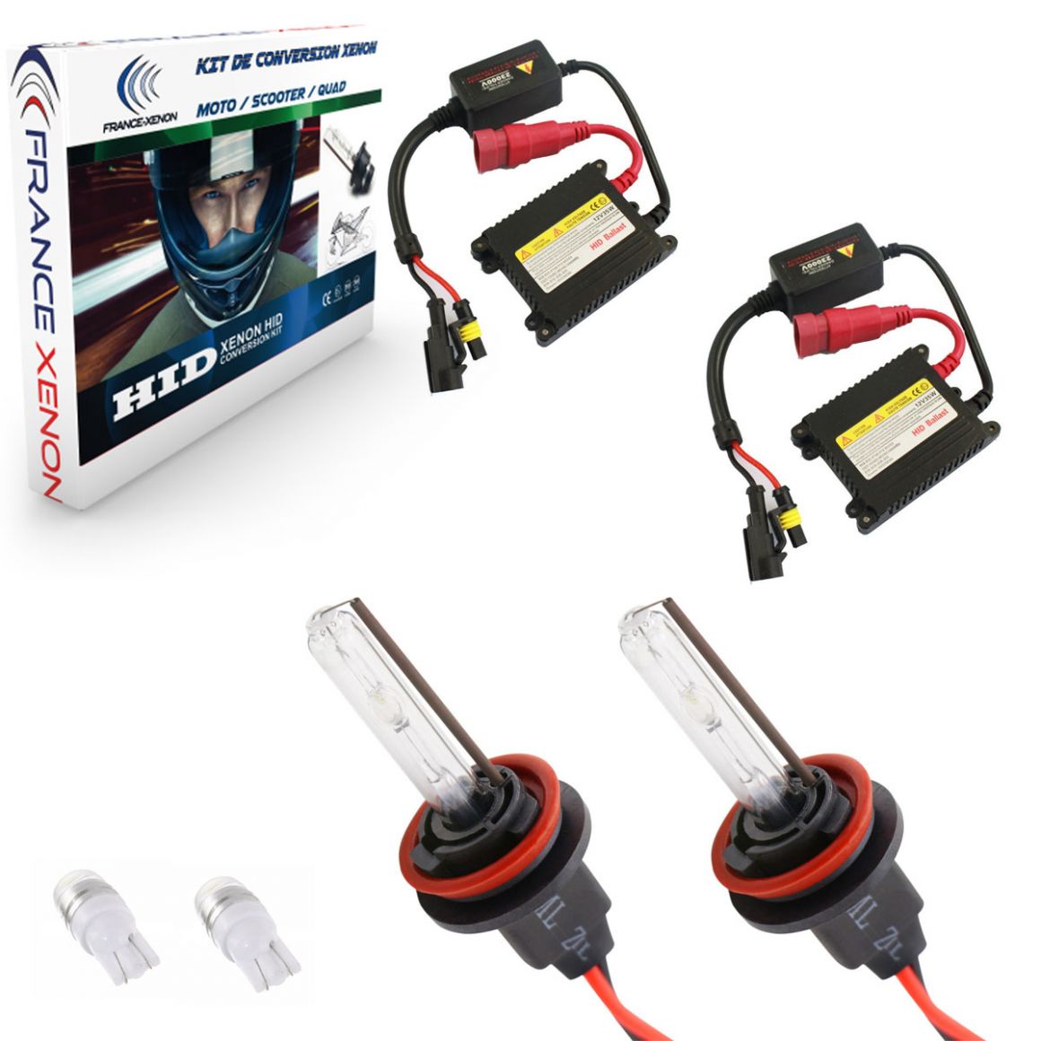 Pack xénon H9 + H11 6000K