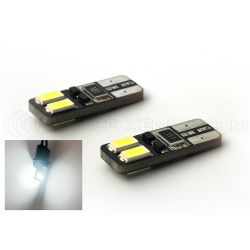 2 x 4 LEDS SMD CANBUS - T10 W5W Lampen