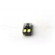 2 x AMPOULES 4 LEDS SMD CANBUS - T10 W5W