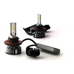 Kit bulbs h13 dual LED broken ff2 - 5000 / 6000lms - 6000 ° K - size