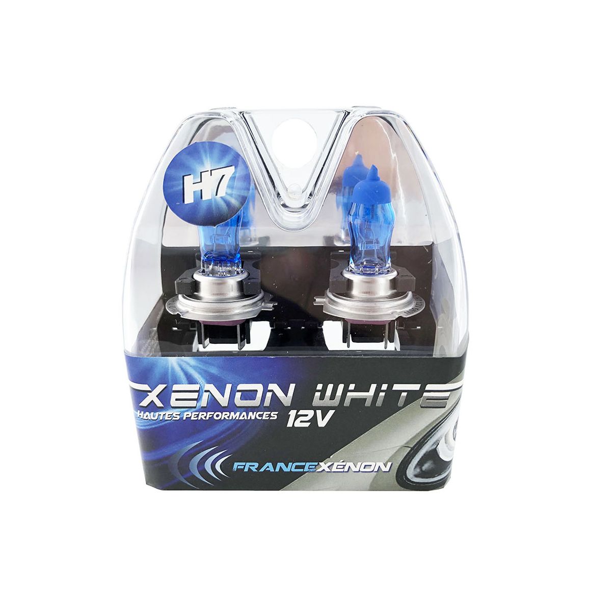 2 LAMPADE LAMPADINE XENON ALOGENO H7 6000K 100 WATT BIANCO R SODIAL 