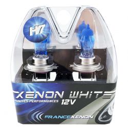 2 x 55w bulbs h7 6000k hod xtrem 12v - France-xenon