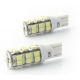 2 x Ampoules 25 LEDS BLANCHES - LED SMD - T10 W5W