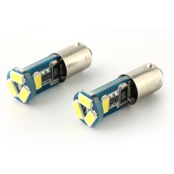 Bulbs 2 x 5 LEDs (5730) canbus SSMG T4W BA9S