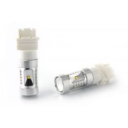 2 x 6 LED CREE 30W-Lampen – P27W – High-End – 12V Signallampe/Rückfahrscheinwerfer – Weiß