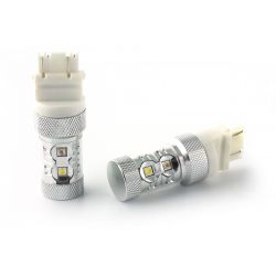 2 x Ampoules double couleur HP - P27/7W LED - Homologation US - double intensité