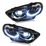 2x Headlights Scirocco MK2 Full Xénon / LED