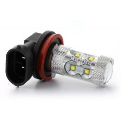 10 LED CREE 50W Glühbirne – H11 – High-End 12V LED-Nebelscheinwerfer – Weiß