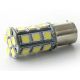 Ampoule 24 LED SMD -  P21W / BA15S / T25 - Blanc