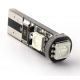 3 LED SMD CANBUS ROT - T10 W5W