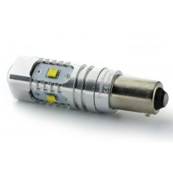 Lampadina H21W 5 LED CREE - BAY9S - lampada di segnalazione LED ad alta potenza 12V - Bianca