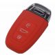 Red Car Key protective cover for New AUDI