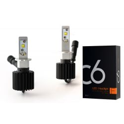 Kit LED H1 + H3 LumiLed - 6000Lm - Moto - 12V/24V
