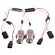 Pack Angel Eyes 45W BMW E39 / E53 / E60 / E61 / E63 / E64 / E65 / E66 / E83 (07-) / E87 (04 - 07) - Garantie 2 ans