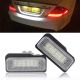 Pack módulos LED placa trasera Mercedes W203 5D W211 W219 R171 - BLANCO 6000K